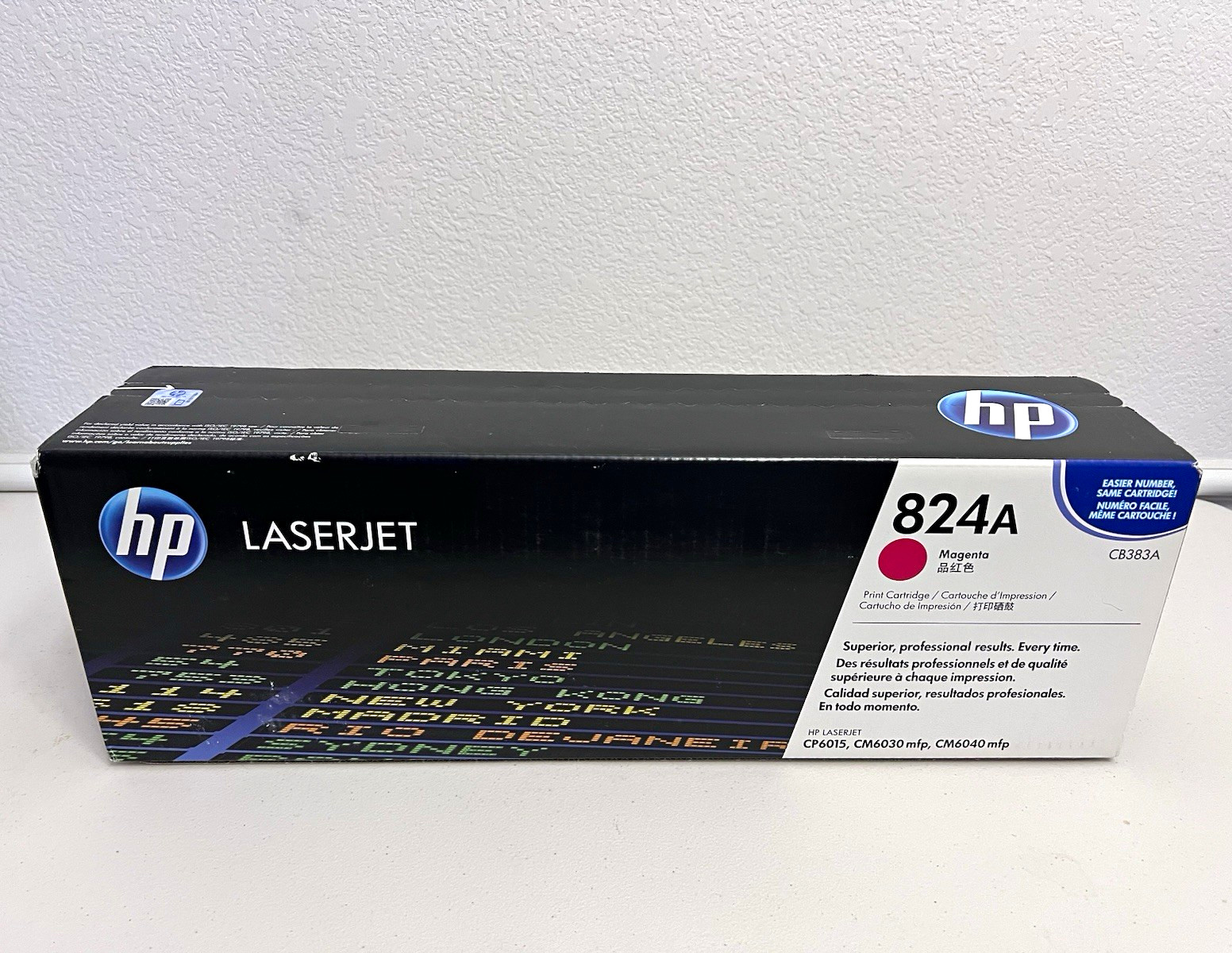 HP 824A CB383A Magenta Genuine Print Cartridge Cartridge For CP6015 CM6030