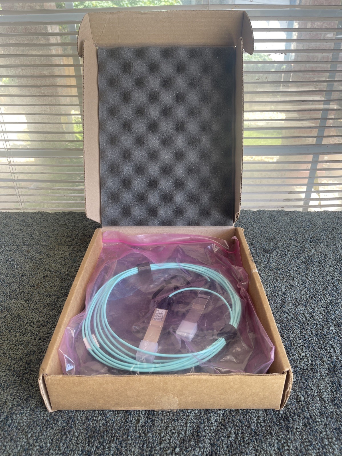 NEW HPE Mellanox 5M InfiniBand HDR QSFP56 Optical Cable P06153-B22 MFS1S00-H005E