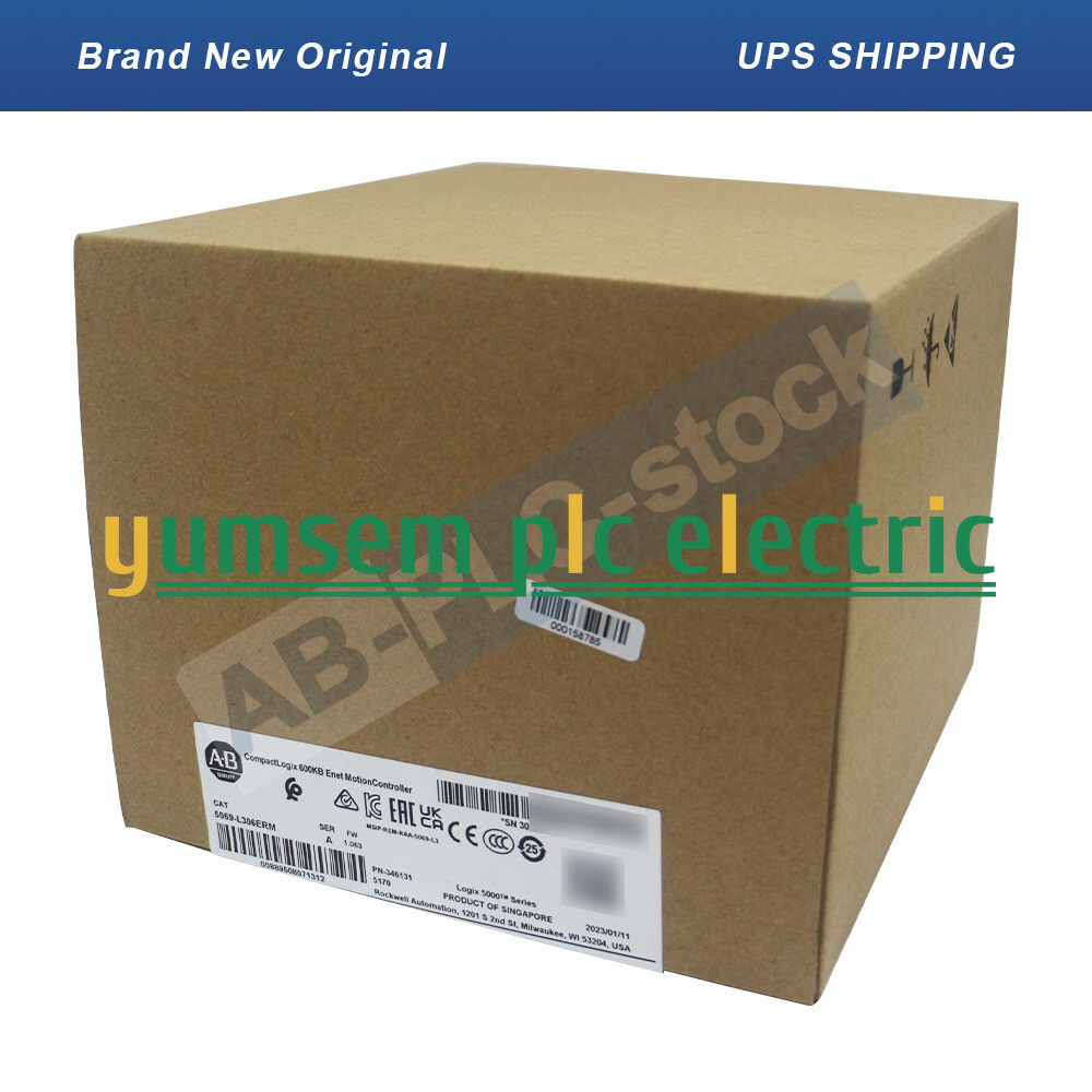 New   5069-L306ERM /A CompactLogix 600KB Enet Motion Controller