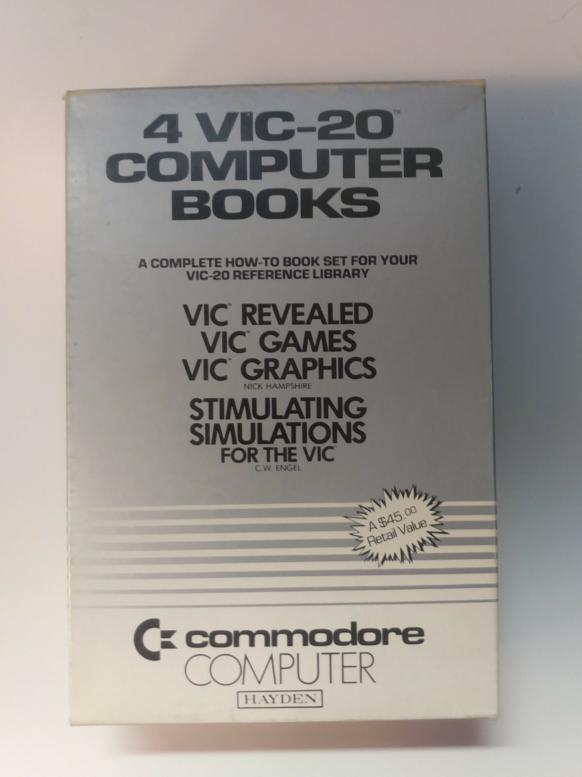 Vic-20 Books - 4 VIC-20 Computer Books - Hayden (4 book set)