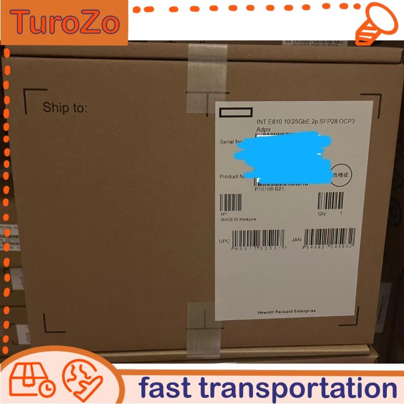 P10106-B21, Intel E810 HPE 25Gb 10Gb2P SFP28 OCP3 Network Adapter NIC Port 10G
