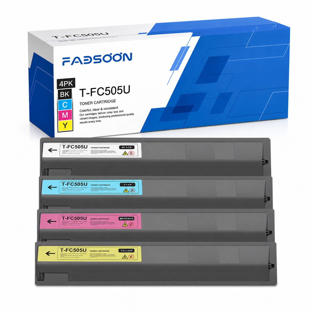 T-FC505U 4PK BK/C/M/Y With Chip Toner fit for 2505AC 3005AC 3505AC 4505AC 5005AC