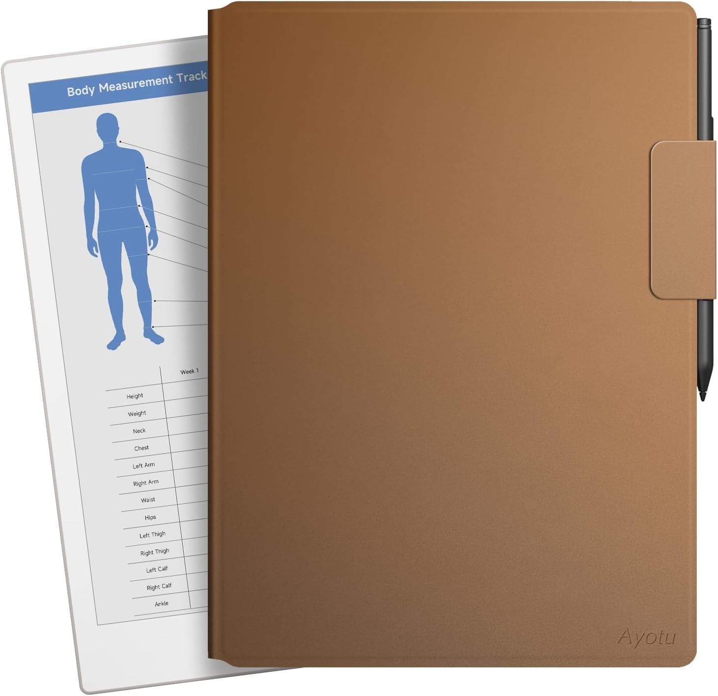 OLAIKE Magnetic Book Folio Cover for Remarkable Paper Pro 11.8 Inch 2024, Suppor