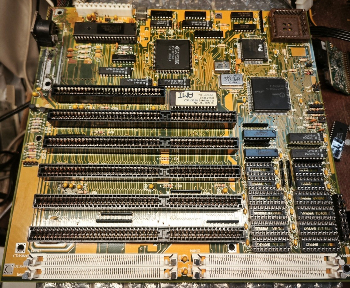 *Restoration LOT* Aquarius Systems UM 386SX  Motherboard