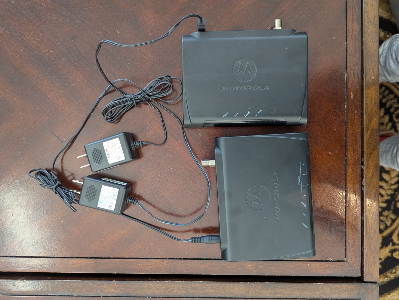 MOTOROLA SBM1000 and SBM1400 SURFboard MoCA SMART Video Coax Adapter 10/100   