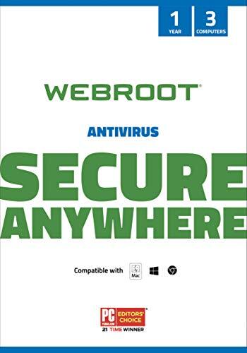 Webroot Antivirus Software 2022 | Protection against Computer Virus, Malware, Ph