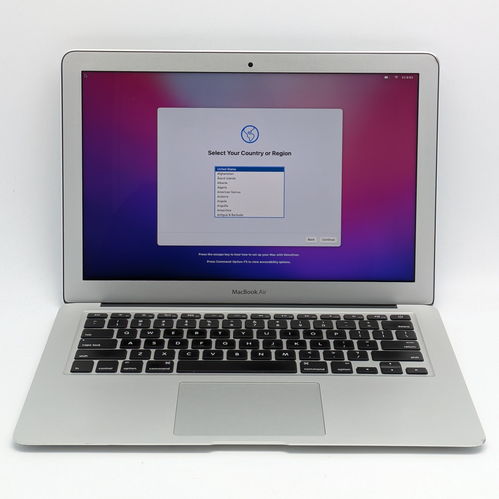 Apple MacBook Air 2017 13.3" i7-5650U 512GB SSD 8GB RAM macOS A1466