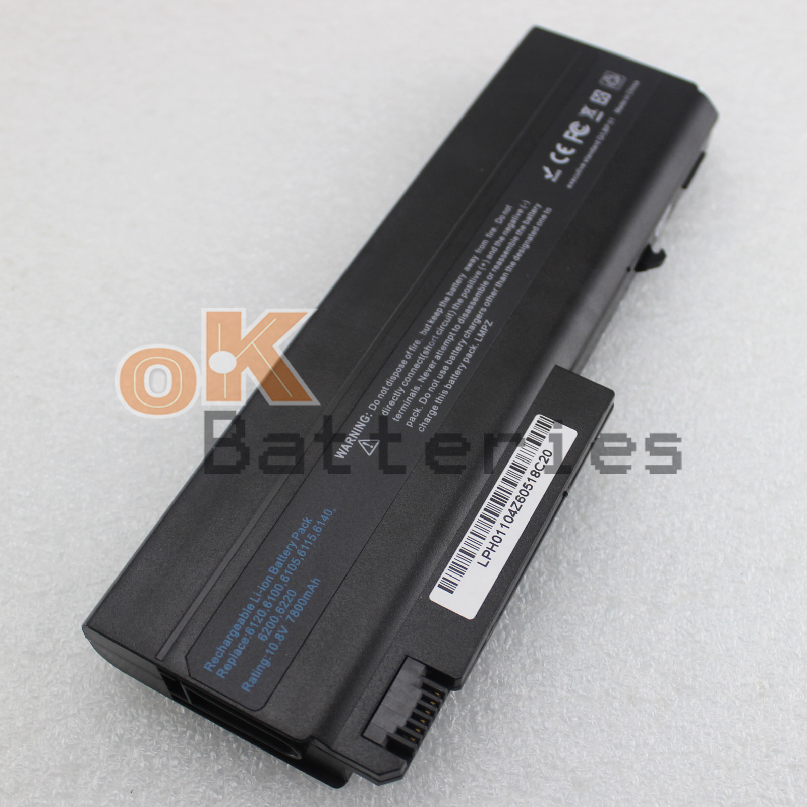 9Cell Battery for HP Compaq NX6120 NX6110 NC6400 NC6120 HSTNN-DB28 HSTNN-FB05