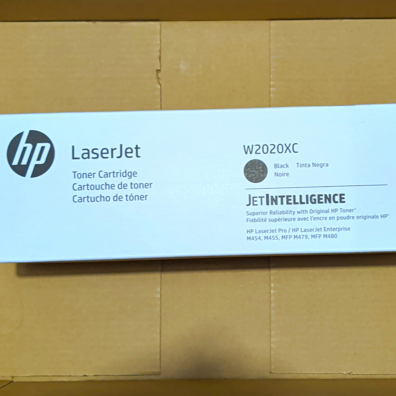 HP W2020XC Genuine Black LaserJet Toner Cartridge for M454 M455 MFP M479