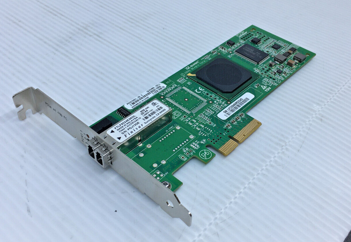 Qlogic Lan Card 4Gbps Single Port PCI-E QLE2460-Dell 0PF323 PX2510401-60 C