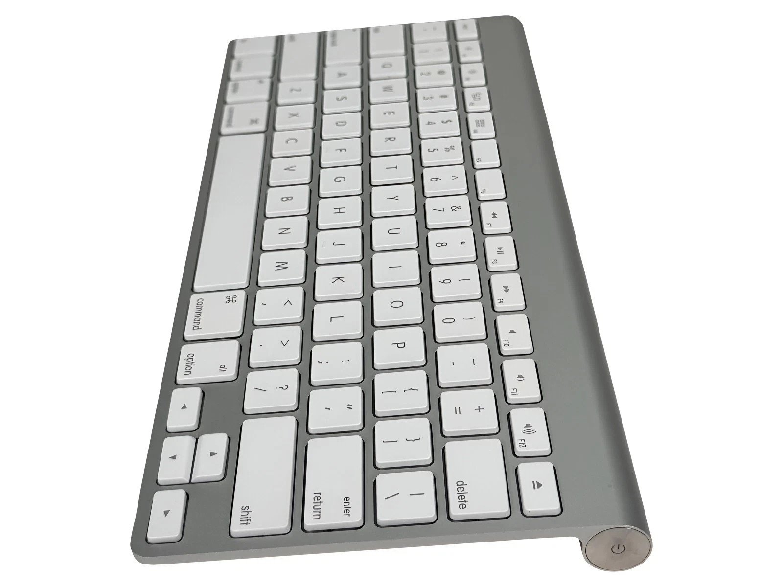 Apple A1314 Wireless Bluetooth Keyboard Slim Aluminum Mac iMac MacBook Tested