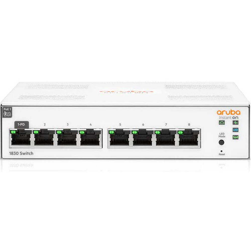 Aruba Instant On 1830 8-Port, 24-Port, 48-Port Gb Smart Switch | US Cord