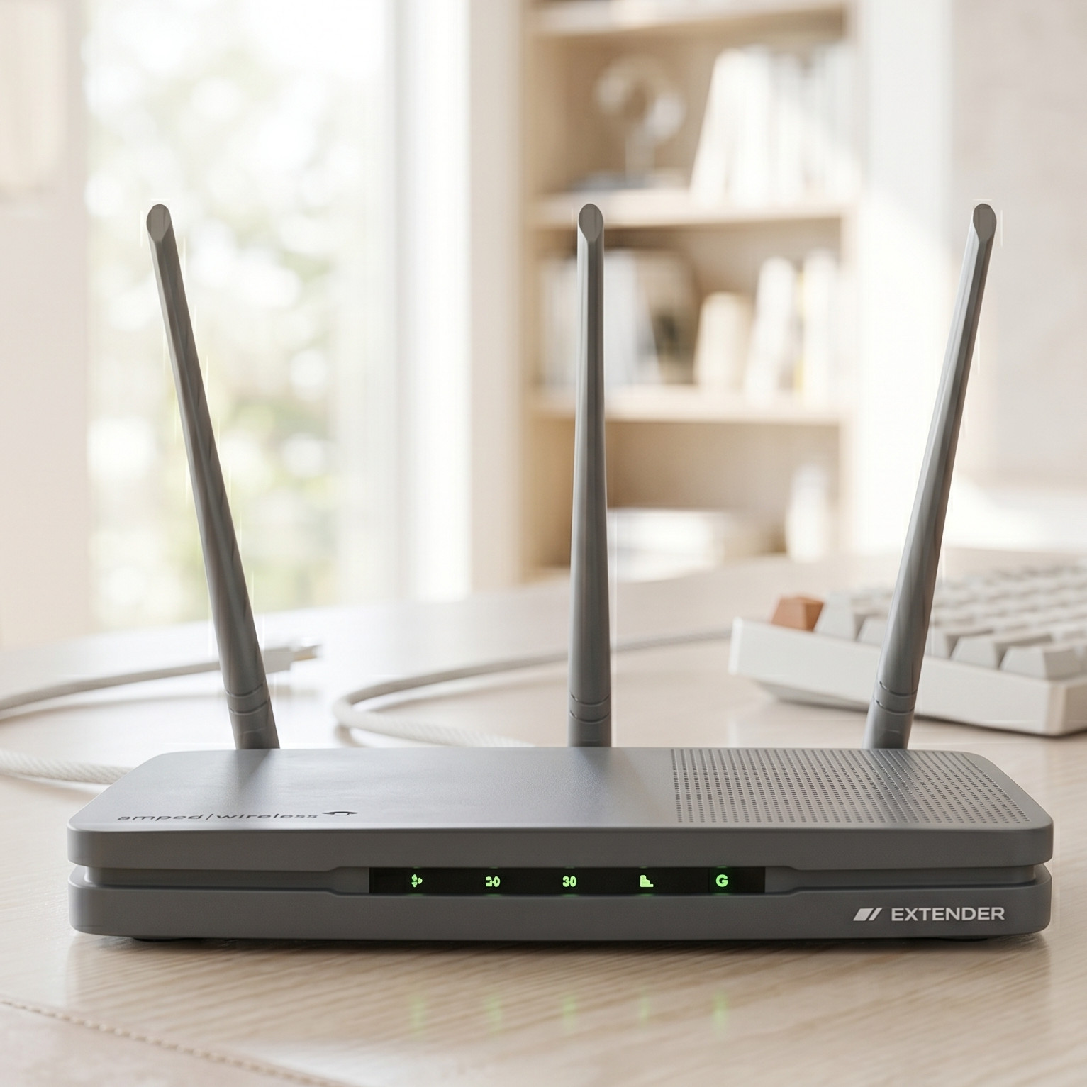 Brand New Amped Wireless B1900EX AC1900 Dual Band Wi-Fi Range Extender 7500Sq Ft