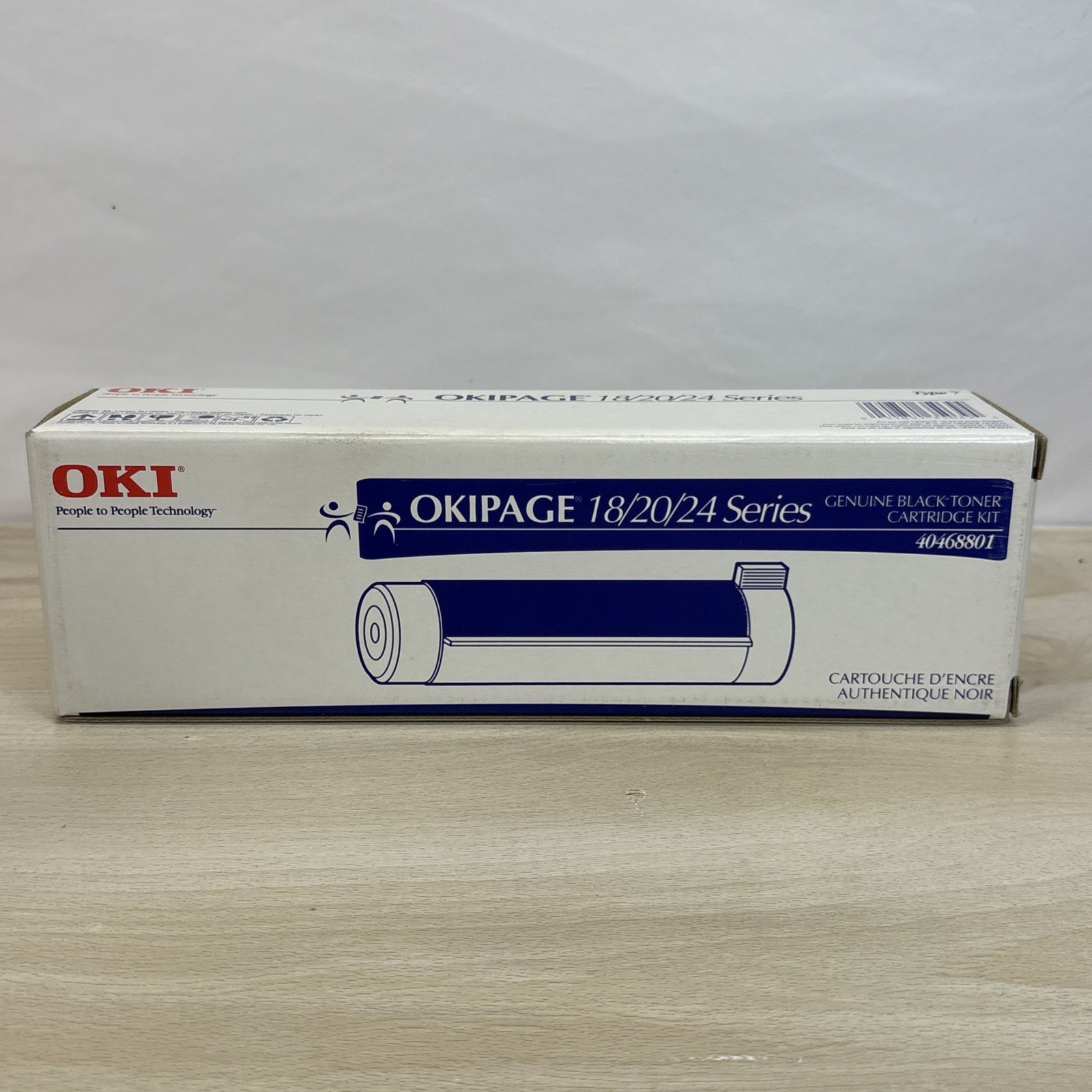 OKIPAGE 18/20/24 Series Genuine Black Toner Cartridge Kit 40468801