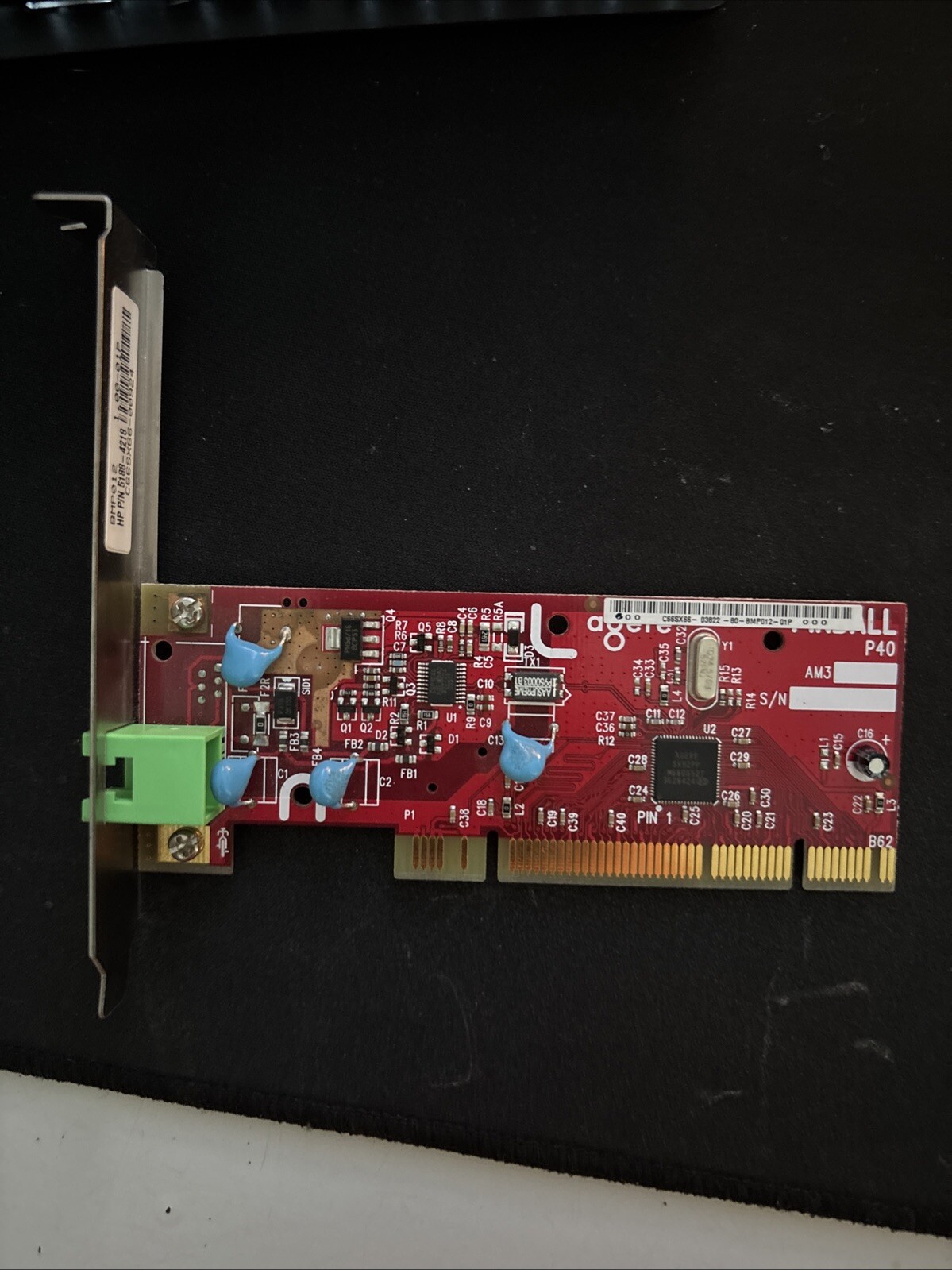 HP Agere Pinball P40 5188-4128 56K Internal Fax/Modem PCI - AGSMD01BPINBALL