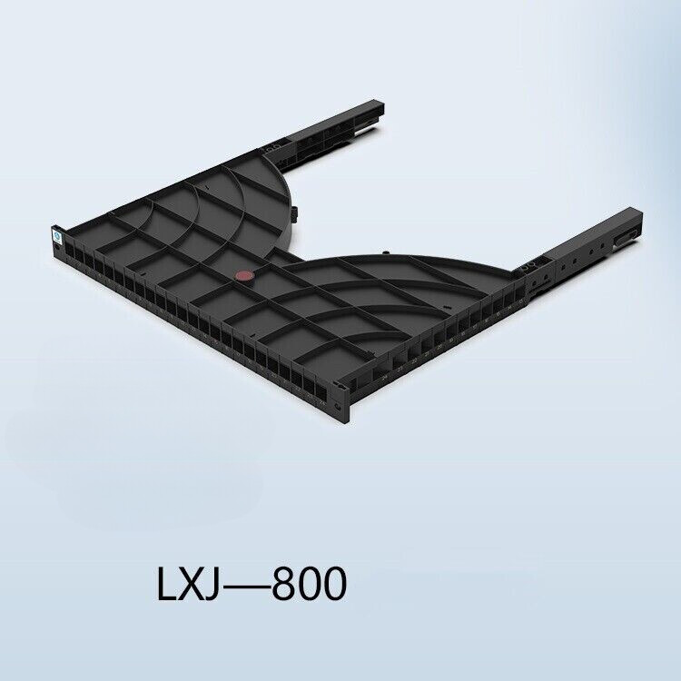 1PC  with Panel Plastic 1U Horizontal Rack Mount Cable Management Unit