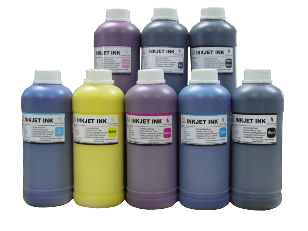 8x500ml ND® Pigment Refill Inks for Canon PFI-301 imagePROGRAF iPF9000S iPF8000S