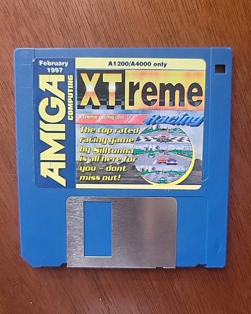 AMIGA XTreme February 1997 Great Condition Rare 3.5 Inch Disk