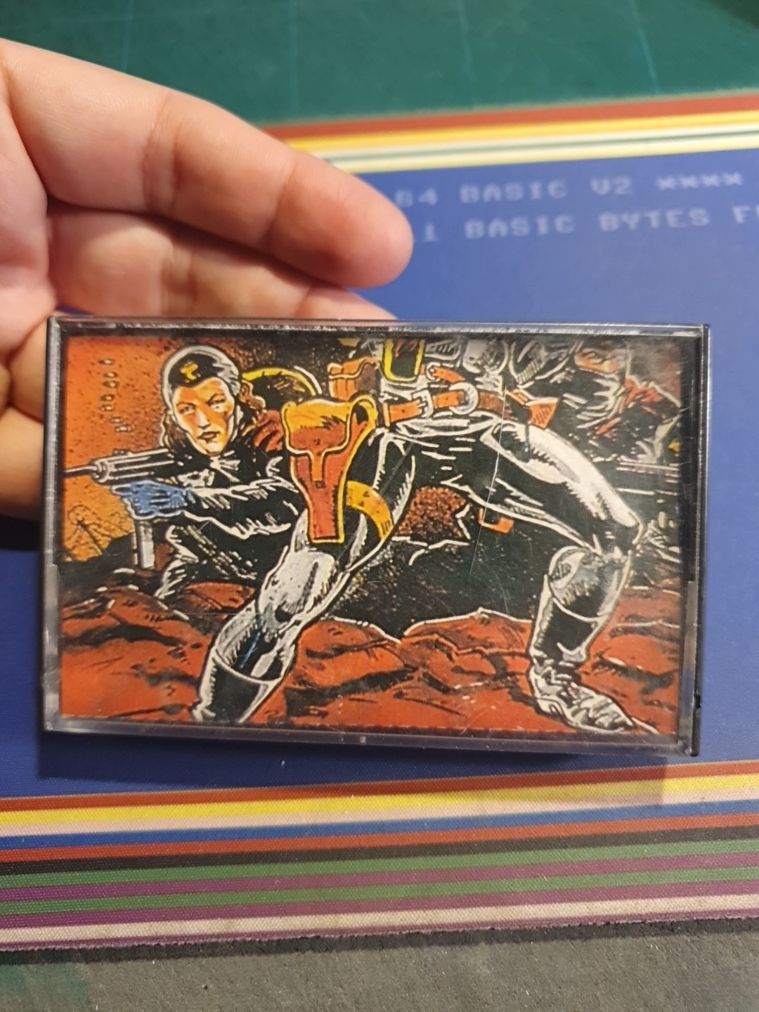 STRIKE FORCE COBRA JACKSON SOFT COMPILATION C64 Commodore 64 Tape Newsstand Games