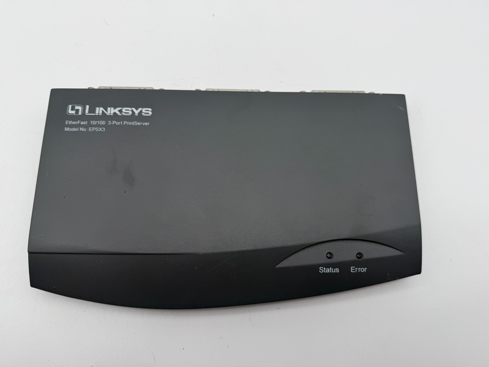 Linksys EPSX3 10/100 3-port Print Server For Parallel Printers Wired
