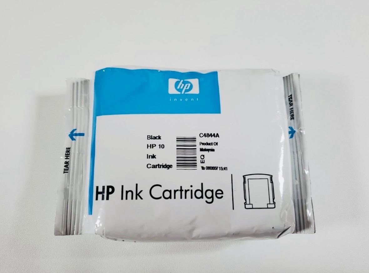 Genuine HP 10 69ml Black Ink OfficeJet 9100 9110 9120 9130 K850 DesigJet 100 70