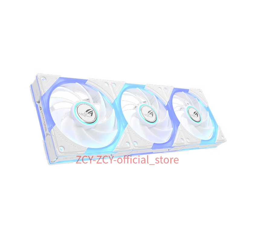 ASUS ROG EURUX GR120 3PACK WHITE reverse ARGB fan
