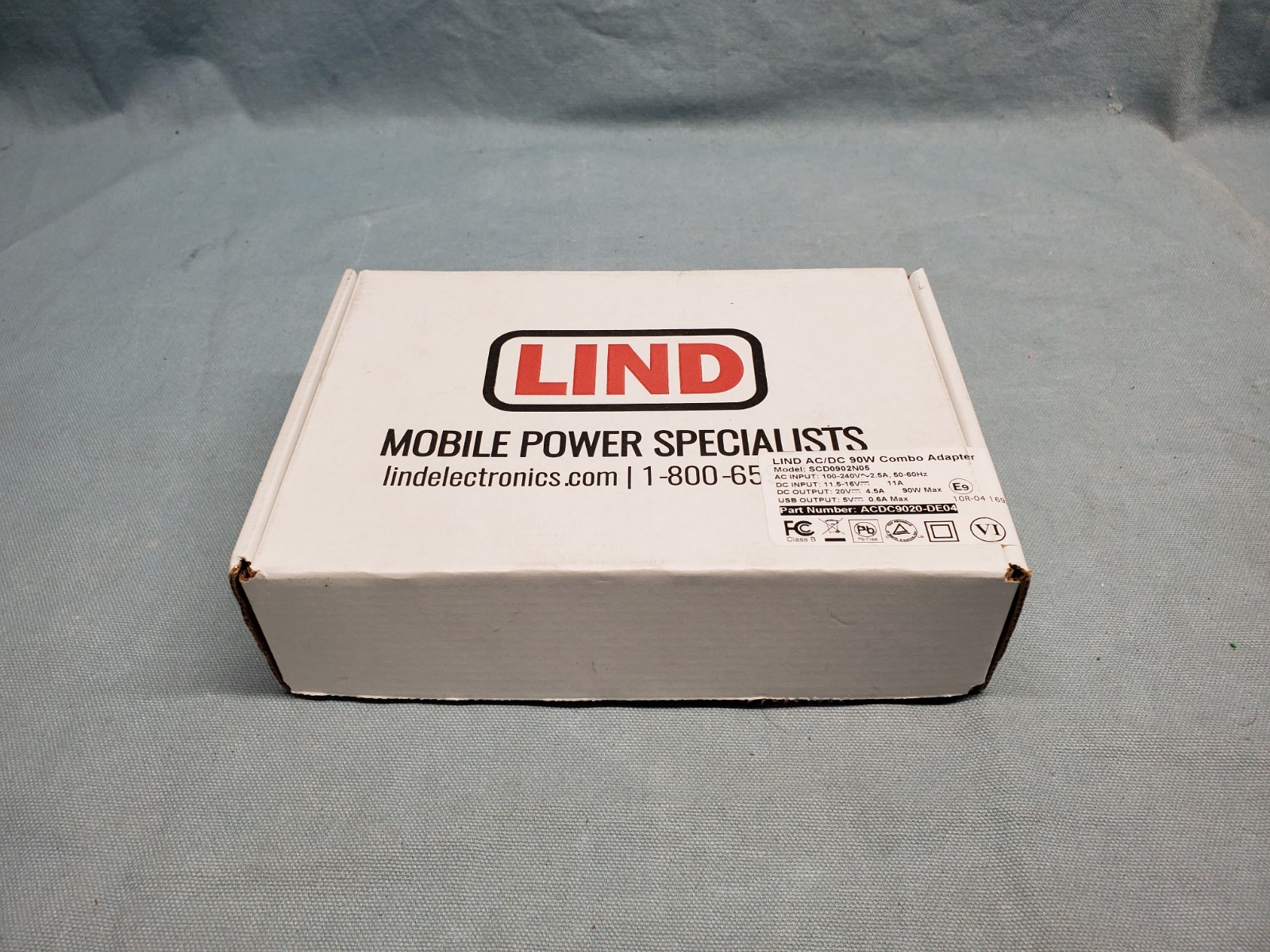Lind Electronics AC/DC 90W Combo Adapter SCD0902N05 *Brand New* #A2 15