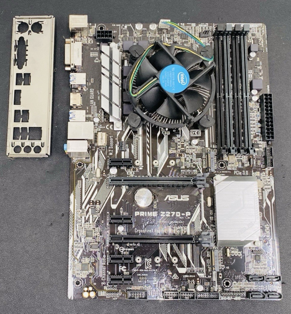 ASUS Prime Z270-P  Motherboard w Intel Core i7-6700 CPU