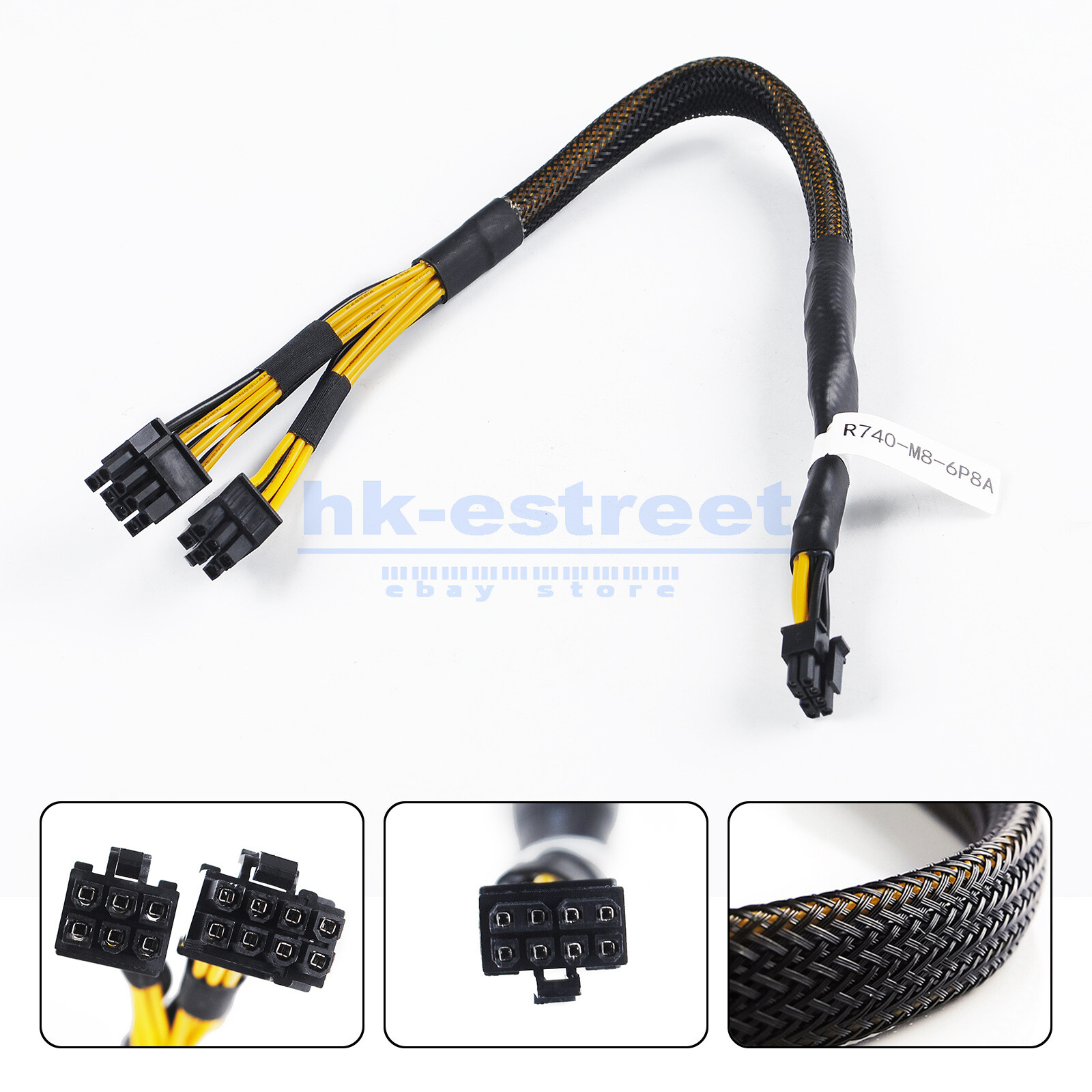 Dell PowerEdge R740 R740XD 7920 R7920 GPU Power Cable 8 Pin to 8+6 Pin TR5TP