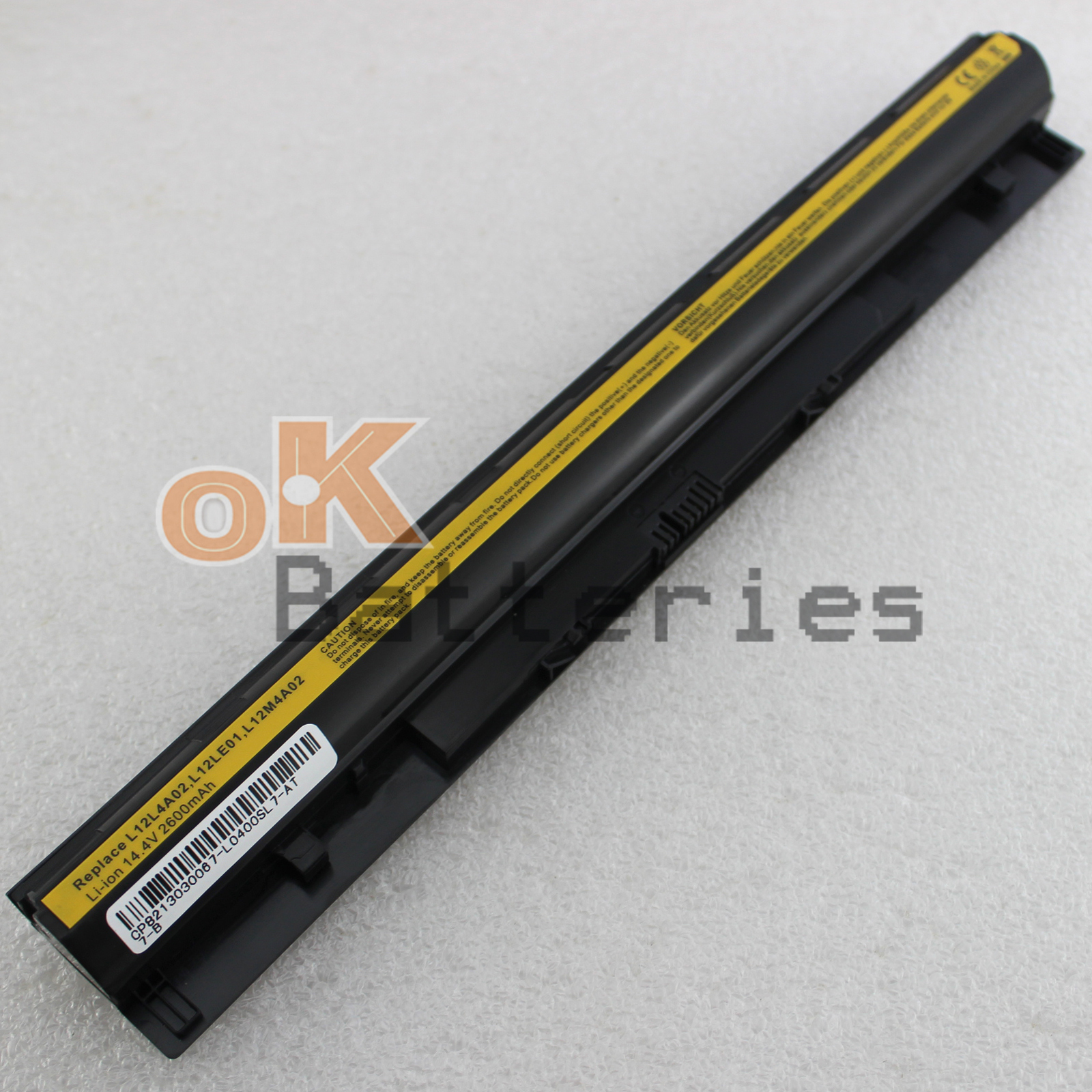 L12S4E01 L12M4E01 L12S4A02 Battery for Lenovo IdeaPad G400s G410s G505s G510s