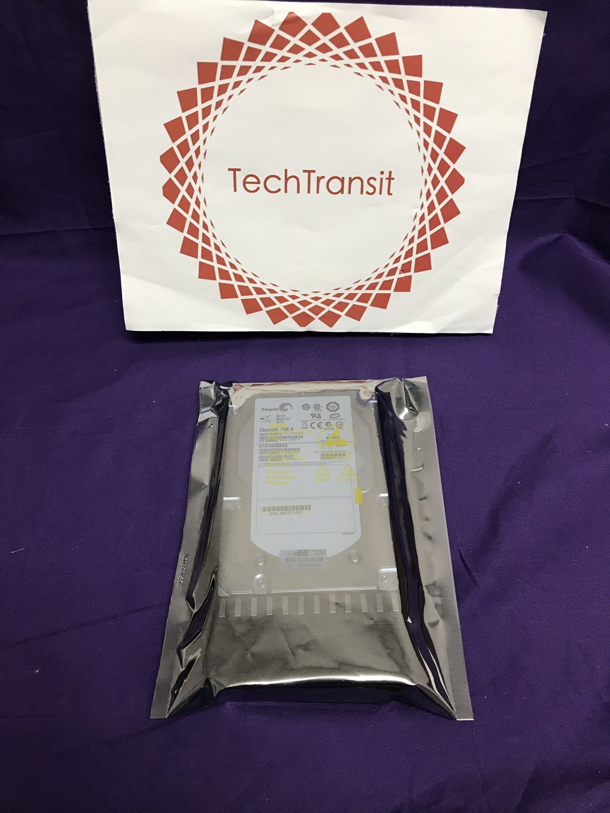 HP 480937-001 481271-001 146GB 15K 3G 3.5" SAS Dual Port Hard Drive AJ735A