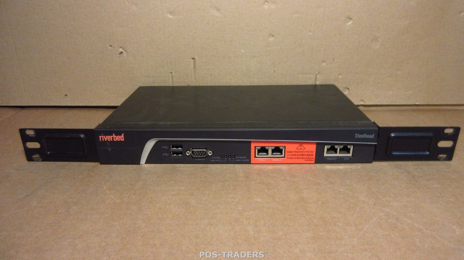 Riverbed SHA-00550-E-M Steelhead 550 Rack Mount WAN Application Accelerator