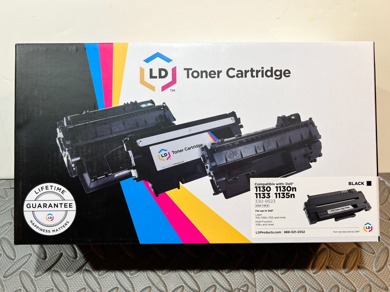 DELL 1130, 1130N, 1133, 1135N Black Toner High Yield Dell Laser Printers NEW