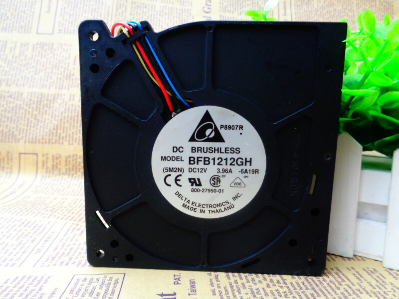 Delta Turbo Blower BFB1212GH 12V 3.96A 12CM 12032 4-line car violence fan