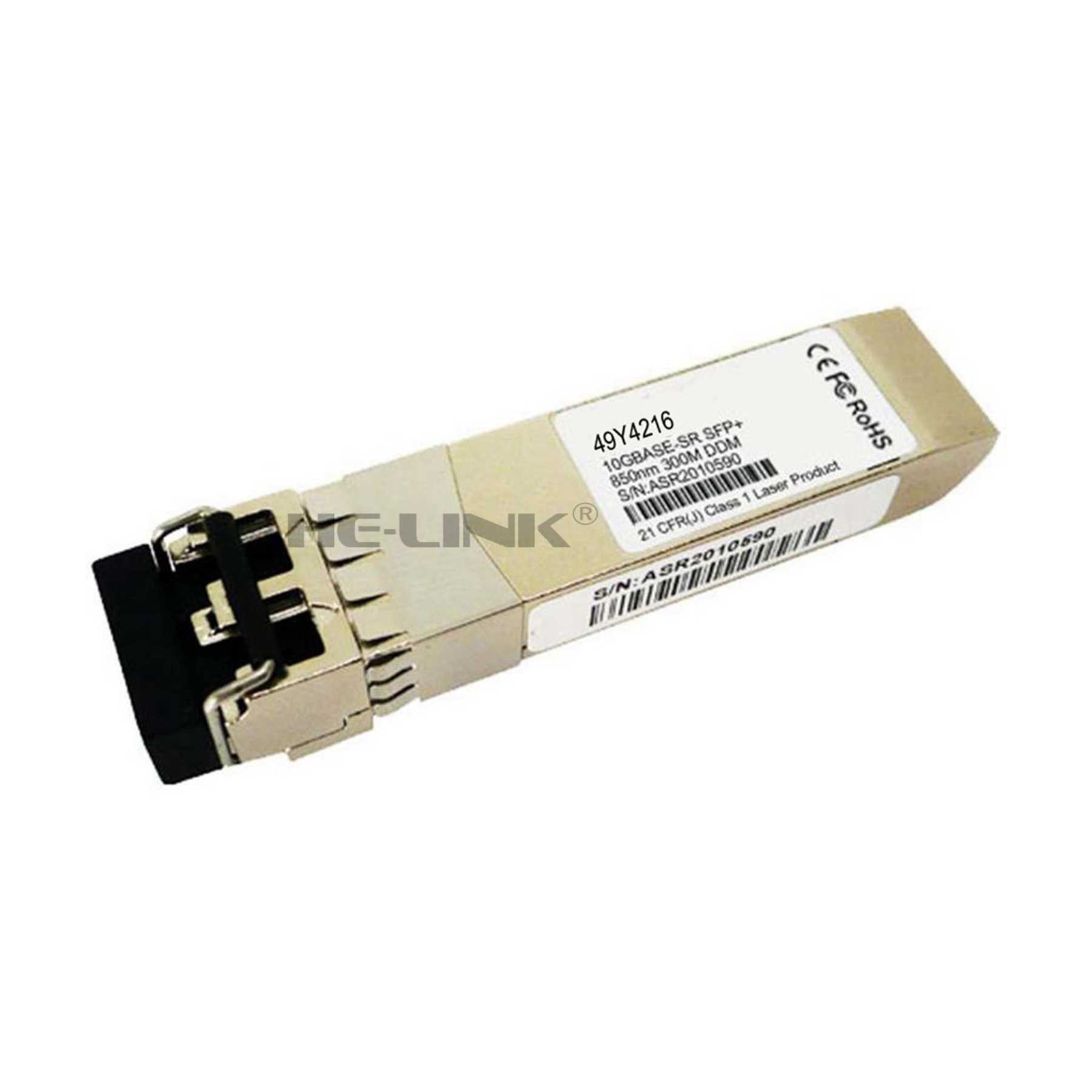 49Y4216 IBM Compatible 10GBASE SR SFP+ 850nm 300m Transceiver