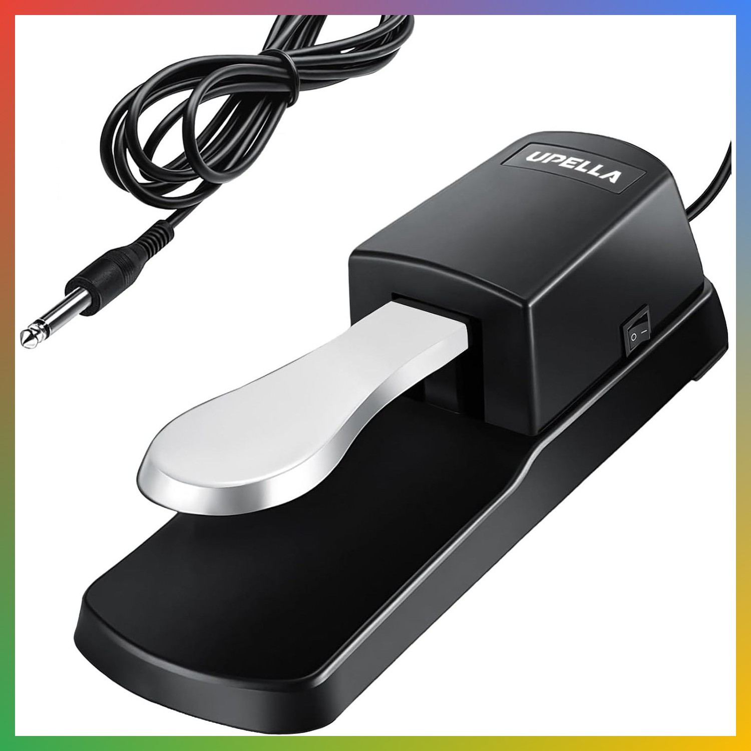 Sustain Pedal Universal Polarity Switch Non Slip Durable Build For Digital Piano