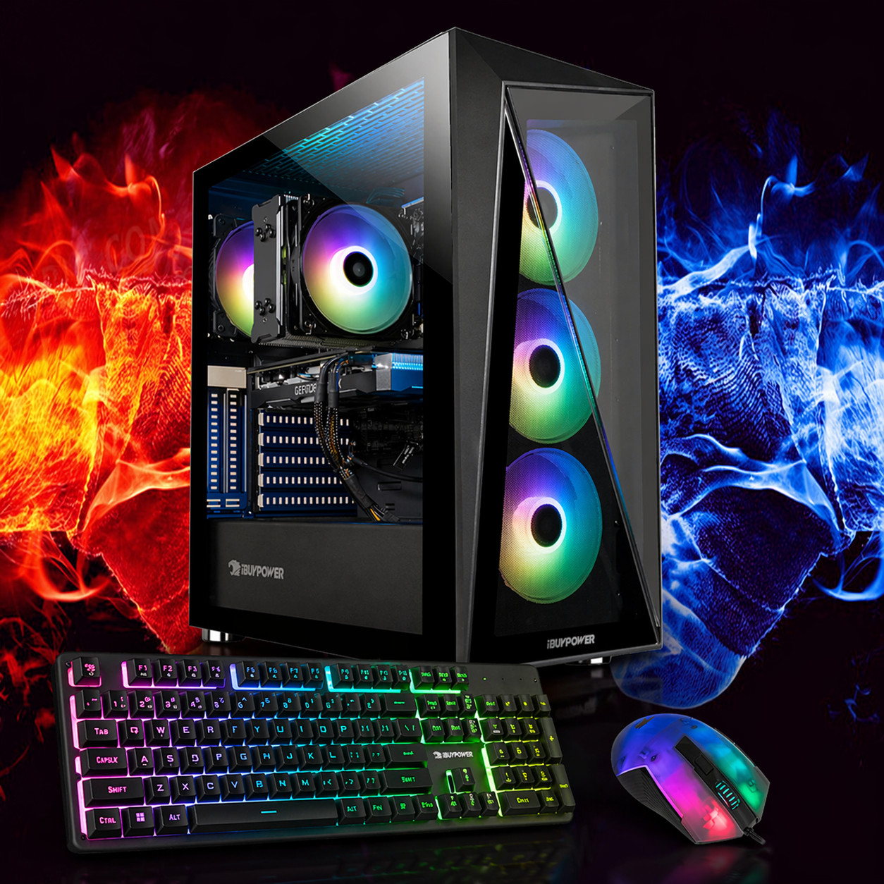 ARGB Gaming Desktop i7 Computer PC 32GB RAM 1TB SSD Windows11Pro Custom Build