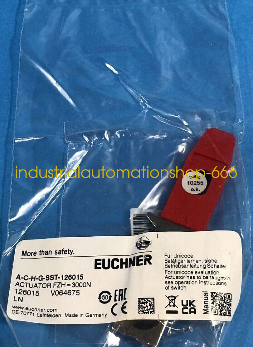 1PC New Euchner safety switch A-C-H-G-SST-126015 Via DHL or FedEX