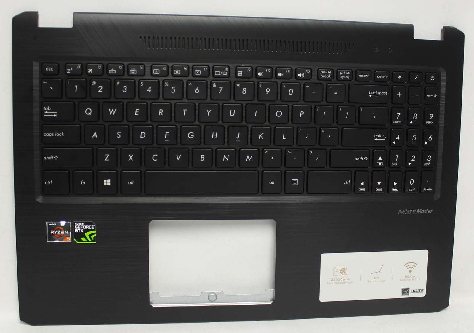 90NB0HS1-R31US0 ASUS PALMREST TOP COVER W/KEYBOARD  VIVOBOOK 15 GRADE A