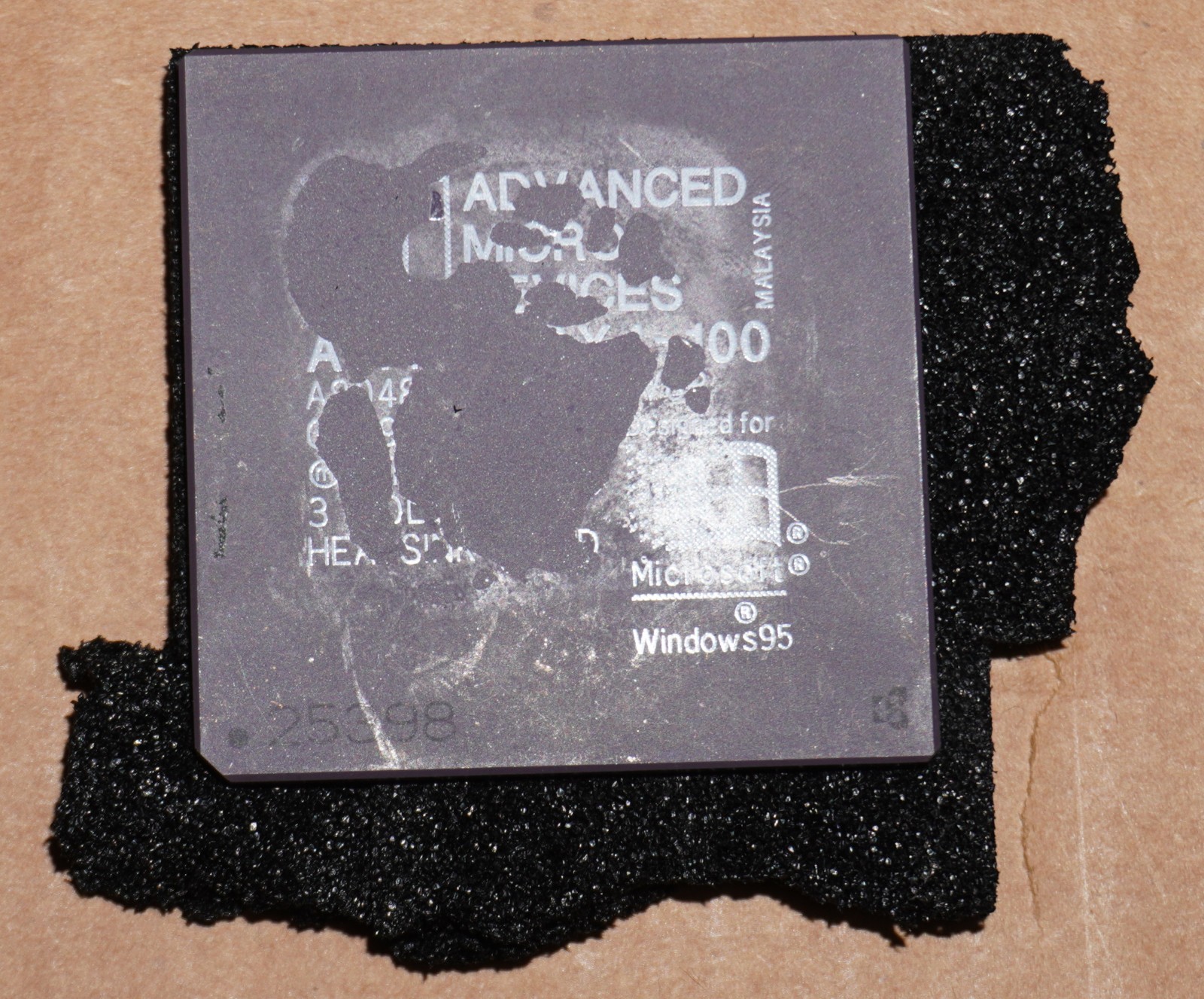 Vintage AMD Am486 DX4-100 SV8B 100MHz 486 CPU 3.3V 8KB Write Back Cache