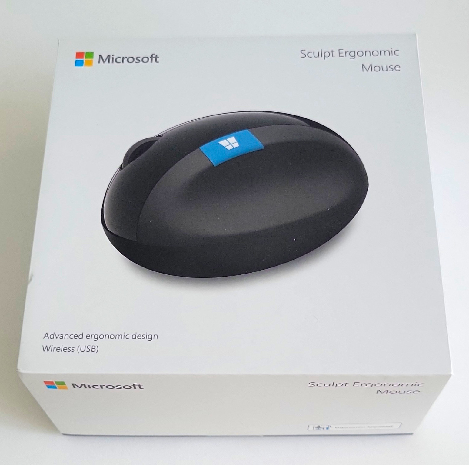 Microsoft Sculpt Ergonomic Mouse Wireless USB Black - new