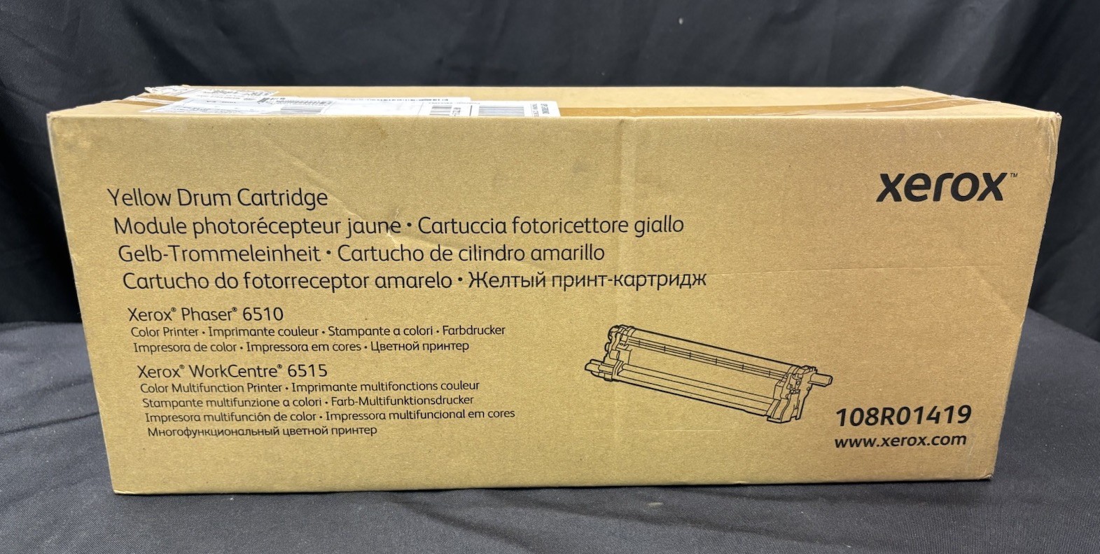 108R01419 Yellow Drum Cartridge OEM Phaser 6510 & Workcentre 6515 