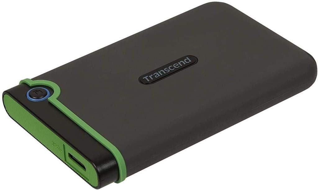 Transcend StoreJet 25M3 2TB Military Green Portable External Hard Drive