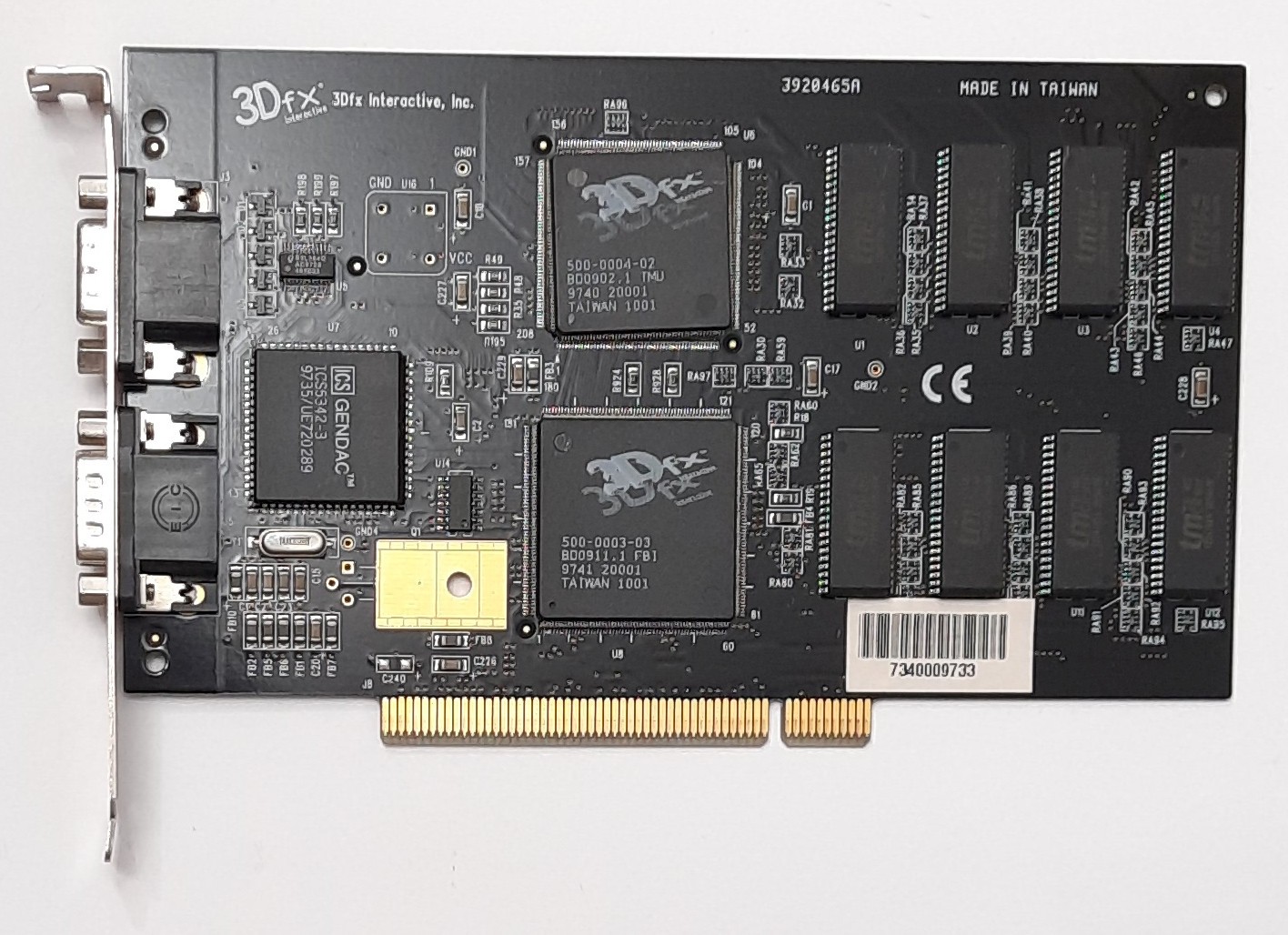 A-Trend Helios 3D PCI Graphics Accelerator (3dfx Voodoo, 4MB, Retro, 1997)