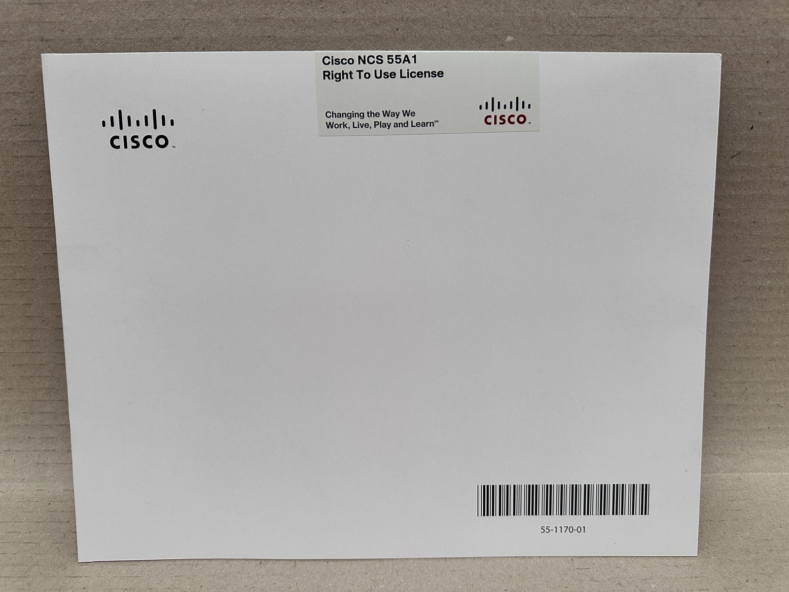 Cisco NCS-55A1-48Q-LIC NCS 55A1 User License