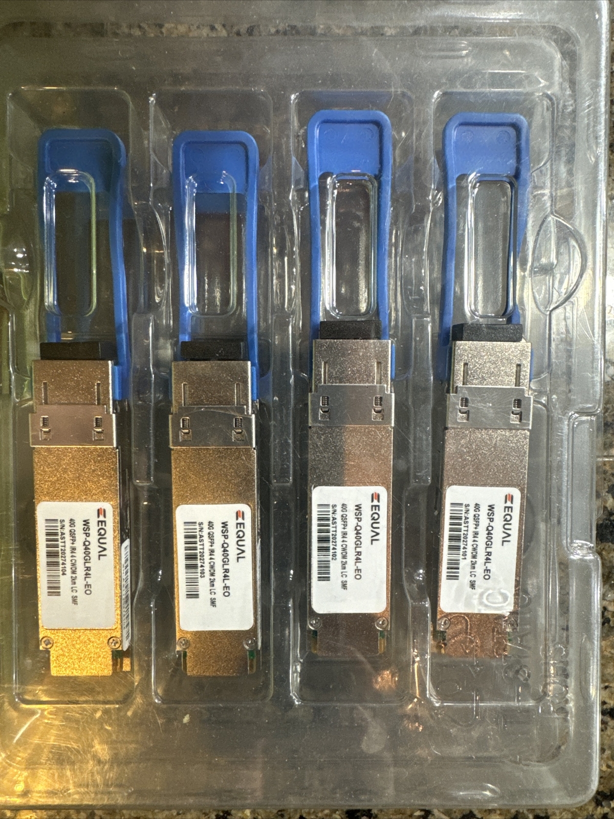 Equal WSP-Q40GLR4L-EO SFP, LC, Single mode, 2km, 40 Gig Cisco Compatible