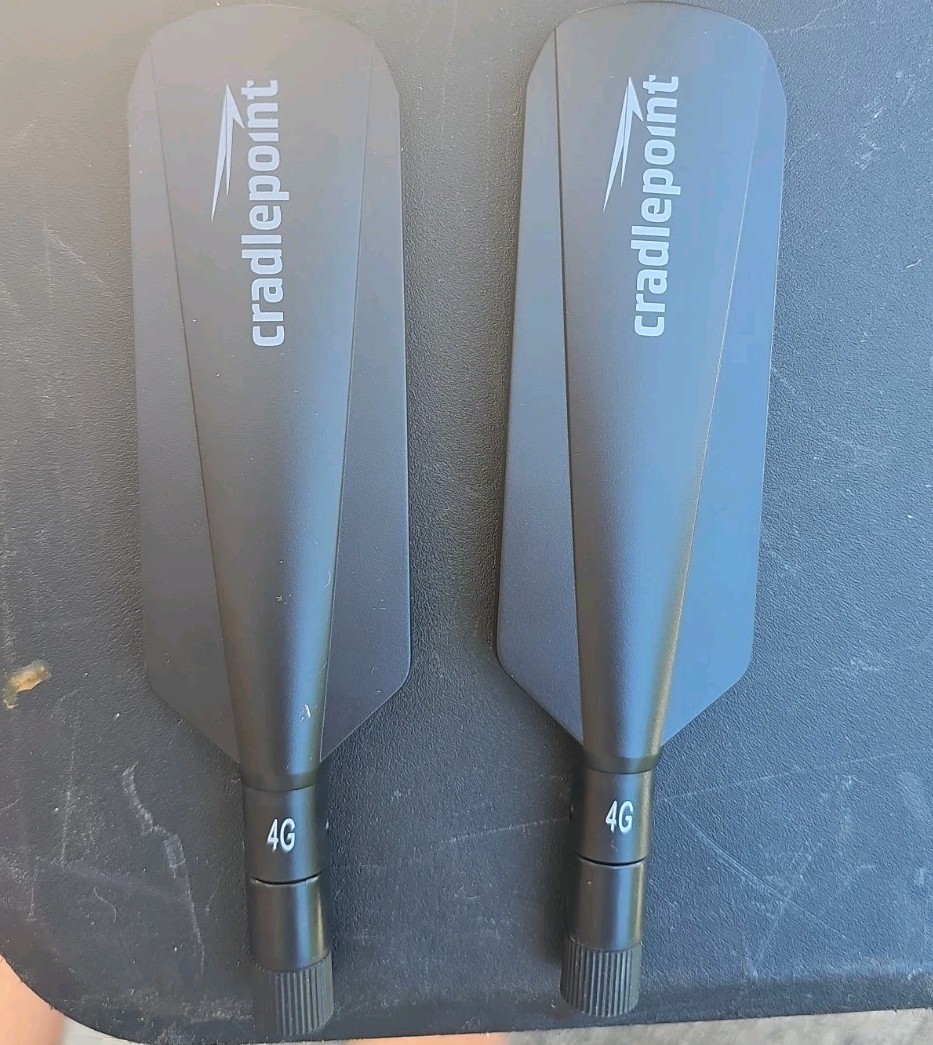 Lot of 2 Cradlepoint 4G LTE SMA Router Antennas IBR600B IBR650B OEM Genuine