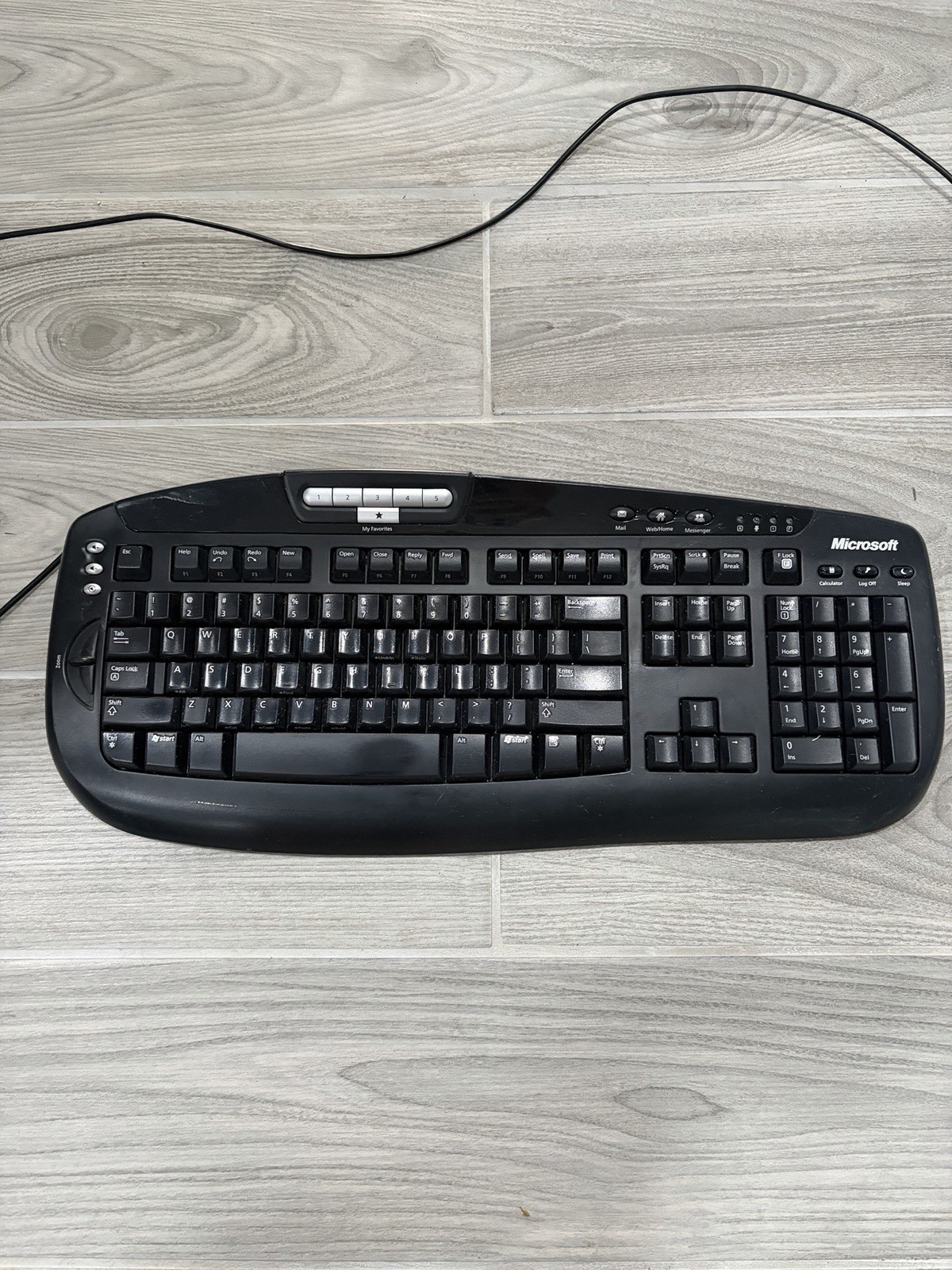 Microsoft Digital Media Pro USB Keyboard KC-0405 Working