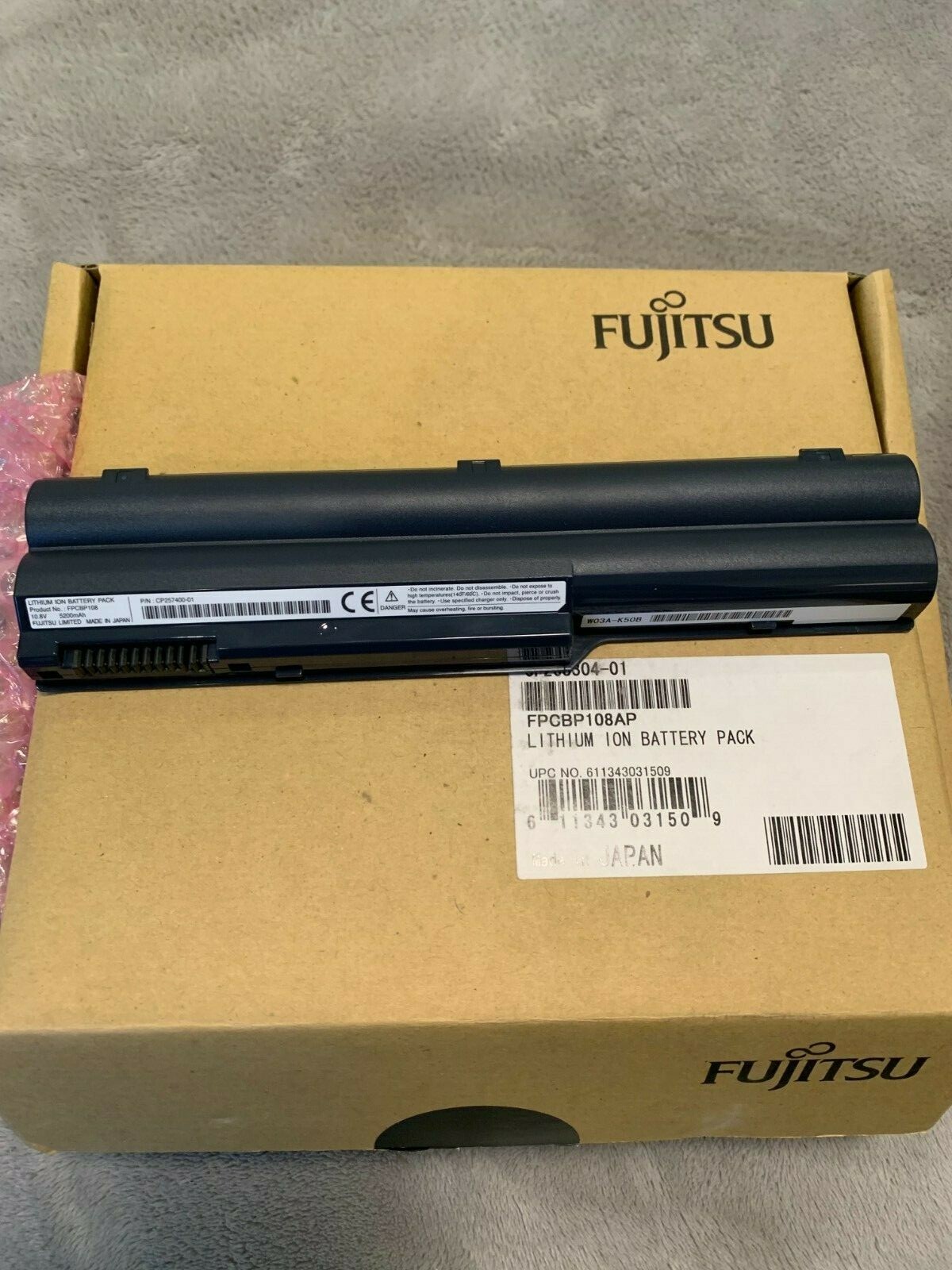 Fujitsu FPCBP108 Lithium Ion Battery Pack