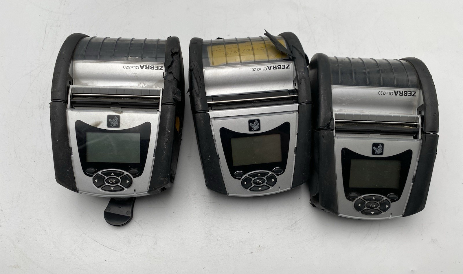 LOT OF 3 Zebra QLN320 Thermal Label Printer